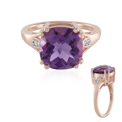 Amethyst Silver Ring