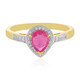 Madagascar Pink Sapphire Silver Ring