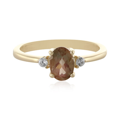 9K Oregon Sunstone Gold Ring