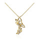 14K I1 (H) Diamond Gold Necklace (Smithsonian)