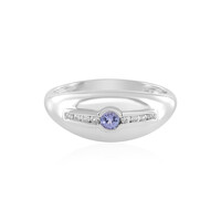 Tanzanite Silver Ring