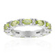 Burmese Peridot Silver Ring