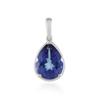 Cobalt Blue Topaz Silver Pendant