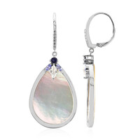 Mother of Pearl Silver Earrings