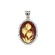 Baltic Amber Silver Pendant (dagen)