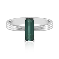 9K Benedito Green Tourmaline Gold Ring (Adela Gold)