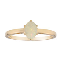 9K Welo Opal Gold Ring