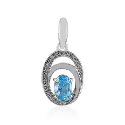 Marambaia Topaz Silver Pendant