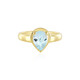 Sky Blue Topaz Silver Ring