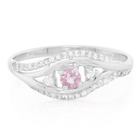 Ceylon Pink Sapphire Silver Ring