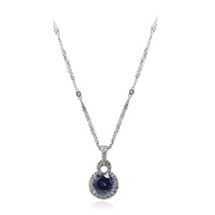 18K AAA Tanzanite Gold Necklace (CIRARI)