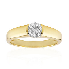 14K SI1 (G) Diamond Gold Ring