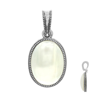 Mabe Pearl Silver Pendant (TPC)