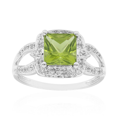 9K Peridot Gold Ring