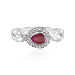 Madagascar Ruby Silver Ring