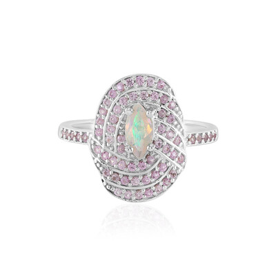 Welo Opal Silver Ring