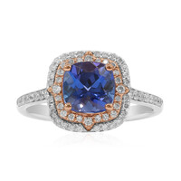 14K AAA Tanzanite Gold Ring (CIRARI)