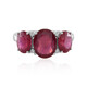 Madagascar Ruby Silver Ring (de Melo)