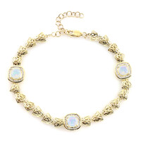 9K Welo Opal Gold Bracelet (Ornaments by de Melo)