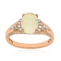 10K AAA Welo Opal Gold Ring