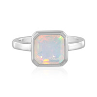 Welo Opal Silver Ring