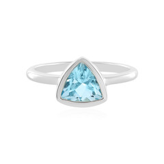 Sky Blue Topaz Silver Ring