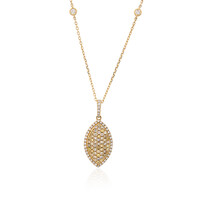 14K SI2 Fancy Diamond Gold Necklace (CIRARI)