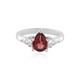 Mozambique Garnet Silver Ring