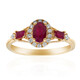 10K AAA Mozambique Ruby Gold Ring