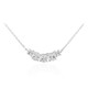 White Topaz Silver Necklace