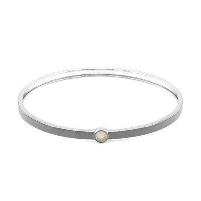 Welo Opal Silver Bangle