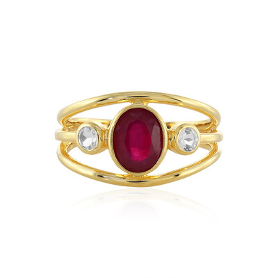 Madagascar Ruby Silver Ring