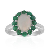 Welo Opal Silver Ring