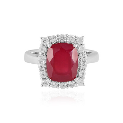 Madagascar Ruby Silver Ring