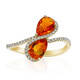 14K Mexican Fire Opal Gold Ring (CIRARI)