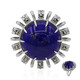 Lapis Lazuli Silver Ring (Annette classic)