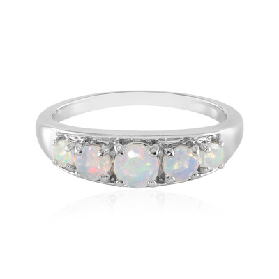 Welo Opal Silver Ring