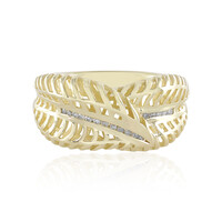 9K I2 (I) Diamond Gold Ring (Ornaments by de Melo)