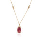 14K Congo Neon Tourmaline Gold Necklace (Smithsonian)