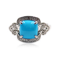 Sleeping Beauty Turquoise Silver Ring (Faszination Türkis)