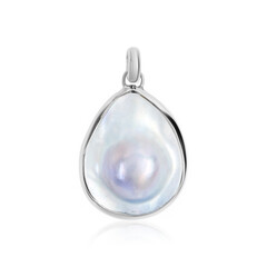 Mabe Pearl Silver Pendant