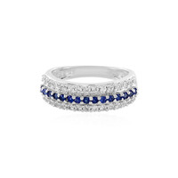 Blue Sapphire Silver Ring