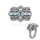 Welo Opal Silver Ring