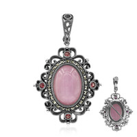 Kunzite Silver Brooch (Annette classic)