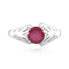 Madagascar Ruby Silver Ring