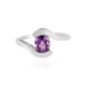 Siberian Amethyst Silver Ring