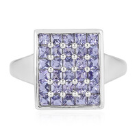 Tanzanite Silver Ring