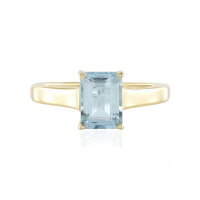 Brazilian Aquamarine Silver Ring