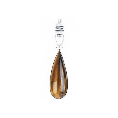 Tiger´s Eye Silver Pendant