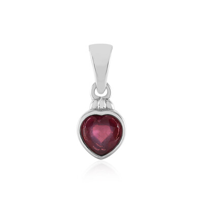 Madagascar Ruby Silver Pendant